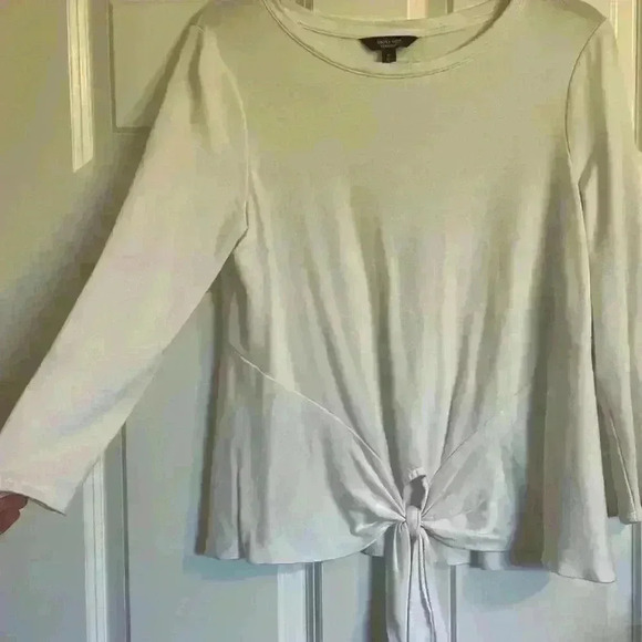 NWOT‎ white Simply Vera Vera Wang long sleeve size xs - Picture 3 of 7